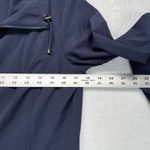 Zenergy by Chico's Trench Coat Lightweight Full Zip‎ Jacket Blue Size S READ Photo 1