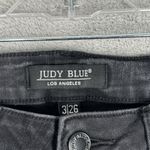 Judy Blue Jeans Womens 3 26" Black Capri Fit Fading Casual Neutral Grunge Gothic Photo 5