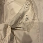 Loft White Ankle Cropped Jeans Photo 2
