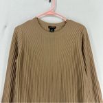 Club Monaco  Long Sleeve Sweater Dress Womens Medium Tan Photo 1
