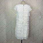 See By Chloe Tiered Lace Crochet Dress Ivory White Size 8 Photo 7