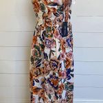 Rachel Zoe Women's Romantic Autumn Floral Tie Strap Maxi dress - S NWT Photo 2
