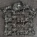 12th Tribe  Vaughn Black Bandana Boyfriend Top Photo 2