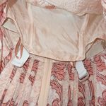 Plenty By Tracy Reese Plenty By Tracy Reece Pink Floral Silk Strapless Dress Size 4 Photo 3