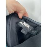 Jill Stuart Jill  Teal Green & Black Two-Tone Draped Strapless Mini Dress Size 8 Photo 4