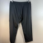 Aerie Black Track Pants with White Stripes SZ:XL Photo 1