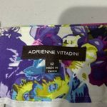Adrienne Vittadini  Blue Yellow Purple Pink Floral Miniskirt‎ Size 12 Photo 3