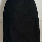 La Relaxed • NWT Cargo Black Corduroy Skirt Photo 0