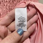 White Birch Casual Summer High Waisted Wide Leg Shorts Light Pink Size Small Photo 5