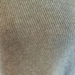 Athleta  Rest Day Asymmetrical Hem Sweater Gray Silk Pima Cotton Blend Womens Med Photo 4