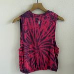 Free People Movement Tie Dye Love Yoga Crop Tank Pink XS Photo 2