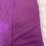 Alice + Olivia Purple Silk Drapey Dress Photo 9