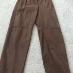 Vintage High Rise Leather Pants Brown Size 4 Photo 0