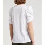 ALC Frank A.L.C. Kati Ruched Puff Sleeve T-Shirt Photo 1