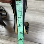 Michael Kors  Astor Quarter Strap Heels Women's Black Silver Studs 9 Photo 6