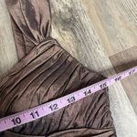 Jovani Beautiful Brown Prom Dress Evening Gown SZ6 Photo 4