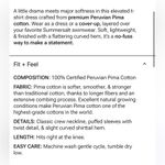 Summersalt The Luxe Pima Twist-Sleeve T-Shirt Dress - Currant Size Extra Small XS Photo 2