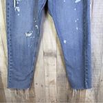 EXPRESS Size 6 Vintage Distressed High Rise Cropped Raw Hem w/5 Pockets Photo 5