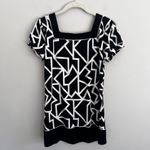 Maurice's VINTAGE BLACK AND WHITE BABYDOLL TOP Photo 3