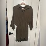 Andree by Unit  Olive Green Dress Size 2X Photo 3
