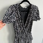 Amanda Uprichard Velma Dress Black White Polka Dot Photo 2