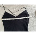 Madewell Layton Sadie Midi Cami- Slip Dress In True Black Size 0 Photo 15