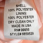 Shoshanna Light Orange/Coral Sleeveless A-Line Pleated Mini Dress Size 8 Photo 6