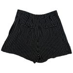 Free People  Magdalene High-Waist Polka Dot Pleated Shorts Size 0 Photo 4
