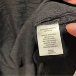 Treasure & Bond Cute boho whimsigoth black breezy v-neck crinkle blouse  flowy Photo 4