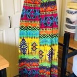 Maxi tube colorful multicolor print Caribbean vacation summer dress (Size M) Size M Photo 1