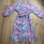 Galu Janets Samoan Handmade Dress Size 14 Tropical Photo 4