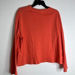 Disney Parks Women's Disney World Gold Sequin Mickey Mouse Pullover Sweater XS Orange Photo 2