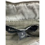 Banana Republic  Womens Olive Green Paperbag Belted Denim Skirt Size 8 Modest Photo 6