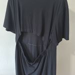 Melrose and Market Black Boxy Short Sleeve 100% Cotton T-Shirt size large Photo 5