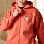 Disney NWT  Exclusive Boo To You Mickey Mouse Ghost Halloween Zip Up Hoodie Large Photo 5