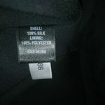 EXPRESS  XS Summer Silk Poppy Lined Sleeveless Mini Dress Fuschia Dots on Black Photo 7