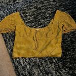 Urban Outfitters  small plaid crop top Photo 0