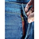 Johnny Was Women's Boyfriend Jeans Size 29 Blue Mid Rise Relaxed Fit Photo 4