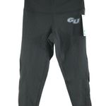 Camp David Gonzaga Bulldogs Womens Leggings Cropped Mesh Panel Black Size S  Photo 0