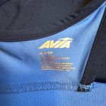 Avia  Sports Bra Medium Blue Crossback Perforated Activewear Workout Support‎ # Photo 2