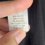 Amanda Uprichard ‎ Black 3/4 Sleeve Cocktail Party Dress Size Large Photo 4