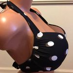 Coco reef NWT Push-Up Wire Bra Size Swim Top Size 36A/B 38A/B Cup Black Photo 3