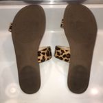 J.Crew  Women’s Leather Animal Print Fur Sandals Photo 6