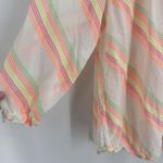 Lane Bryant NWT  Women's Diagonal Neon Stripe Long Sleeve Top Multicolor Sz 18/20 Photo 4