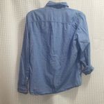 Hollister VTG  Women’s Denim Shirt S Button Down Long Sleeve 35” Bust Slim Fit Photo 3