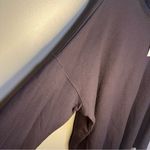 Madewell Superbrushed Easygoing Sweatshirt Black Coal 1X Crewneck Relaxed Fit Lagenlook Photo 9