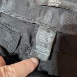 Smythe Womens Flat Front Jacquard High Rise Tapered Leg Casual Pants Blak Size 6 Black Photo 10