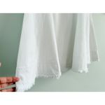 Madewell  | NWT Fluted Midi Skirt in Tile White | Sz 23 Photo 4