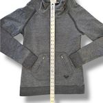 Roxy  Gray Cotton Blend Lightweight Sweater Hoodie MED Vintage? Photo 3