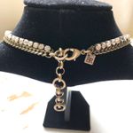 Banana Republic  Vintage EUC Yellow Flower Rhinestone Statement Necklace Photo 2